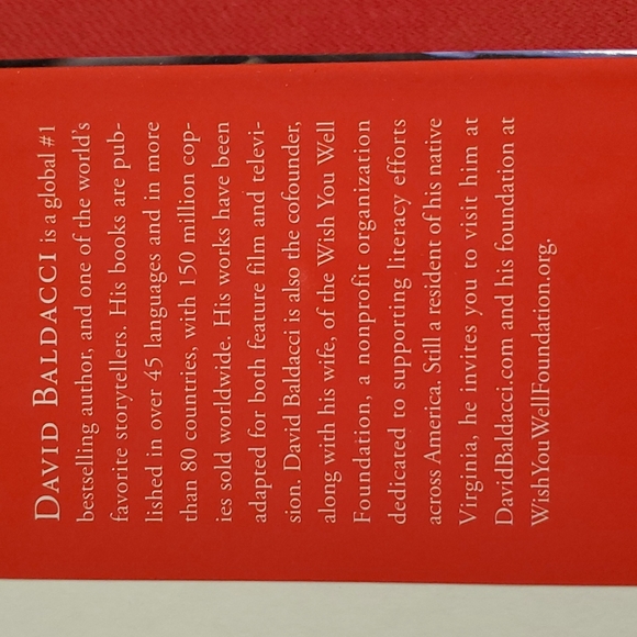 Walk The Wire David Baldacci Memory Man Series BOOK 2020 New gift ready HC - Picture 4 of 5